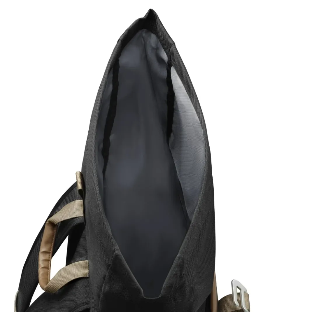 Laptop-Rucksack "Silvan", Rolltop, bis 41 cm (16.2"), 22 l, Schwarz