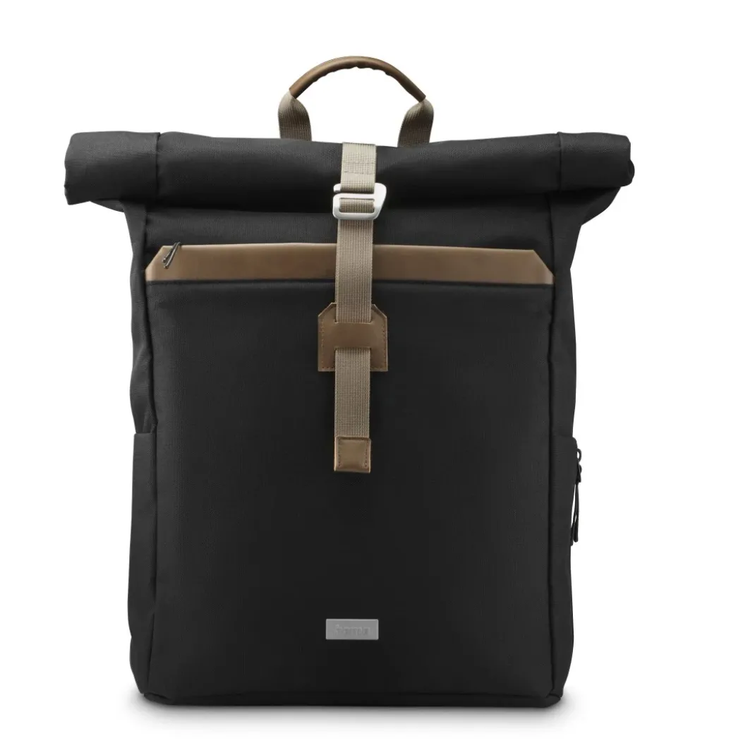 Laptop-Rucksack "Silvan", Rolltop, bis 41 cm (16.2"), 22 l, Schwarz