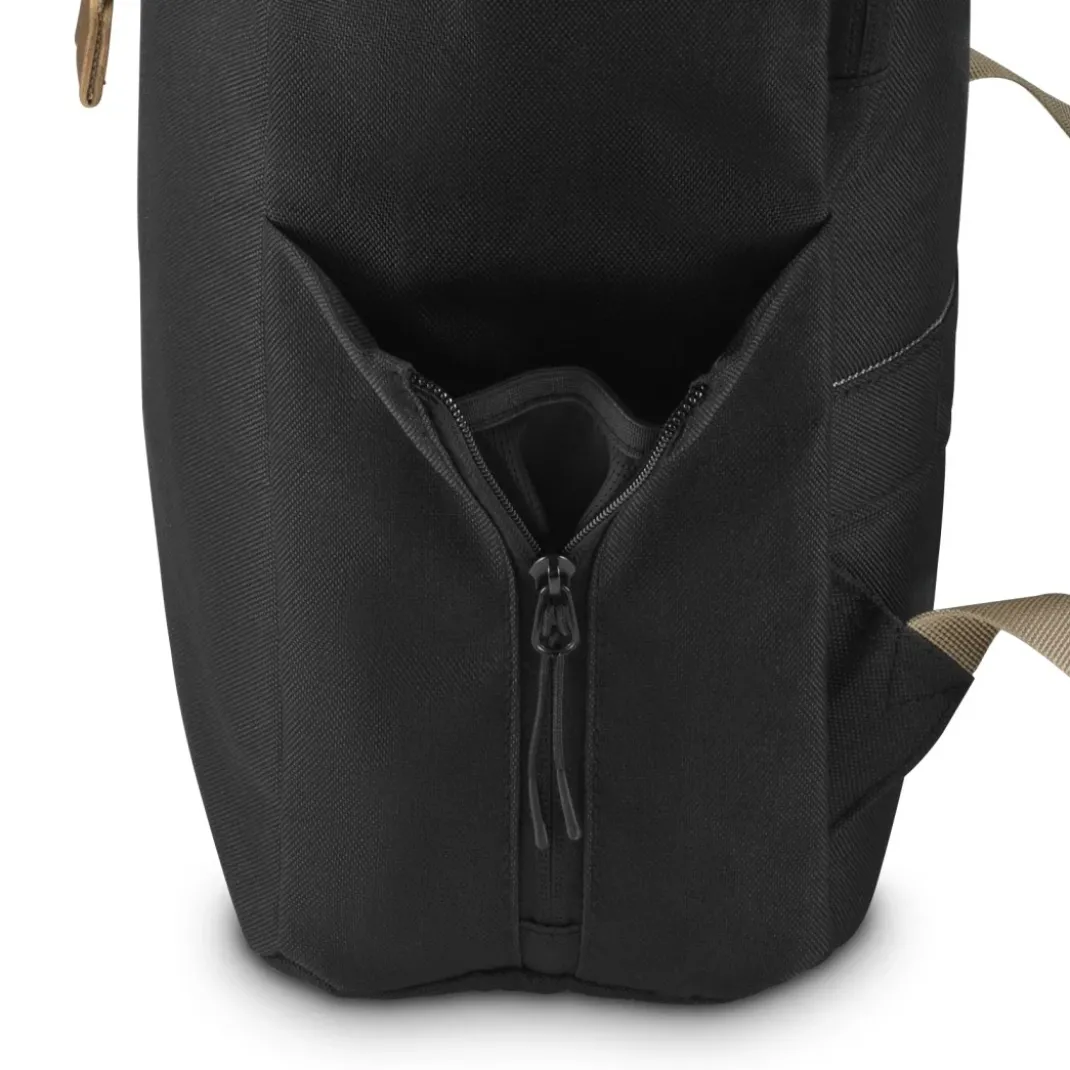 Laptop-Rucksack "Silvan", Rolltop, bis 41 cm (16.2"), 22 l, Schwarz