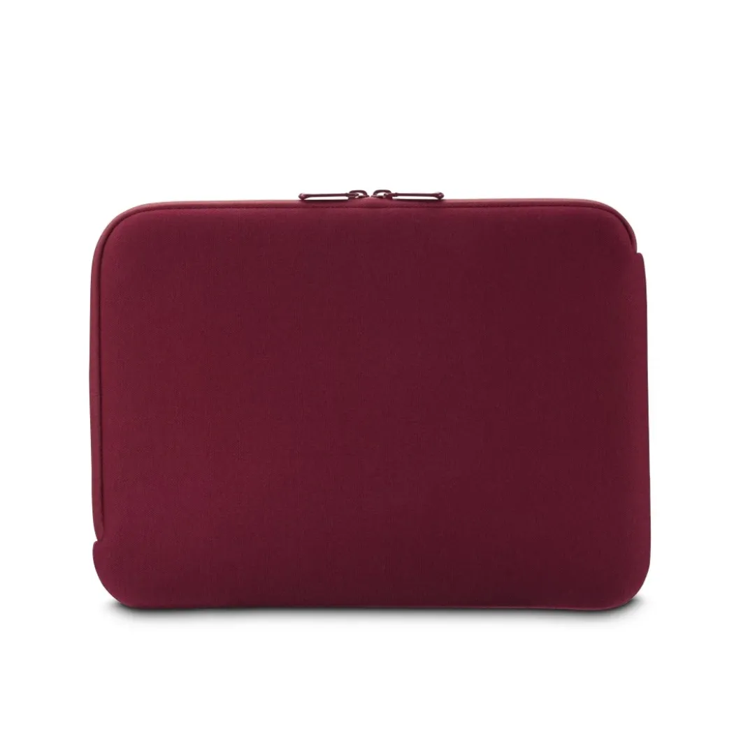 Laptop-Sleeve "Jersey", von 34 - 36 cm (13,3" - 14,1"), Bordeaux