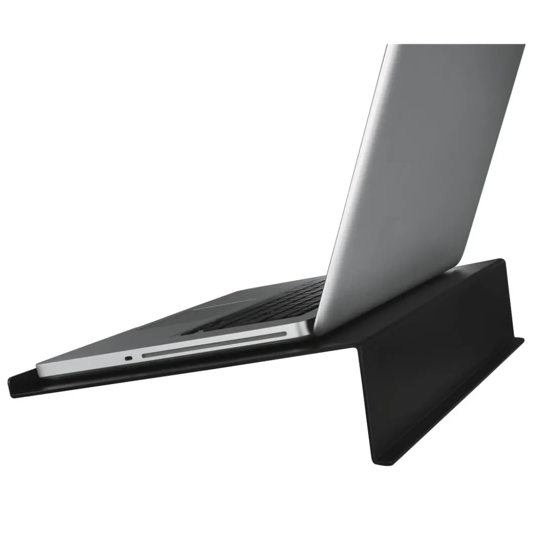 Laptop-Stand "Carbon", bis 47 cm (18,4"), Carbonoptik, Schwarz