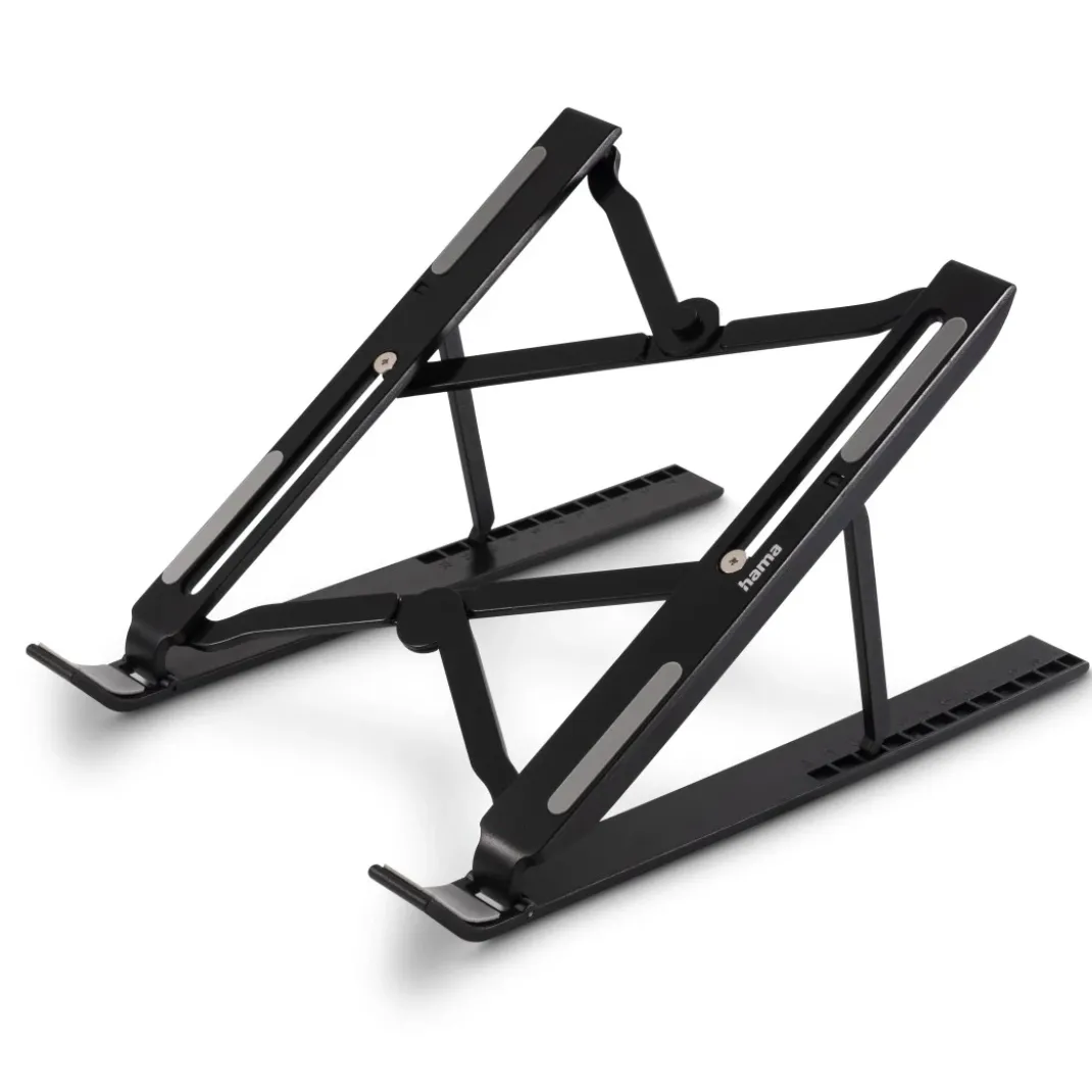 Laptop-Stand "Light", 12-stufig neigbar, faltbar, bis 40 cm (15,6"), SW