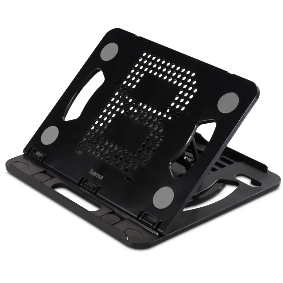 Laptop-Stand "Rotation" 360° drehbar, 8-stufig neigbar, bis 40cm (15,6") SW