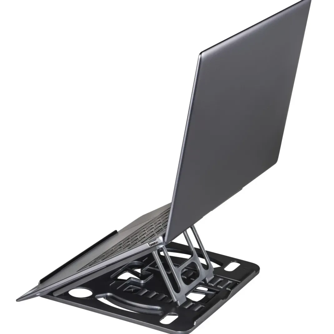 Laptop-Stand "Rotation" 360° drehbar, 8-stufig neigbar, bis 40cm (15,6") SW