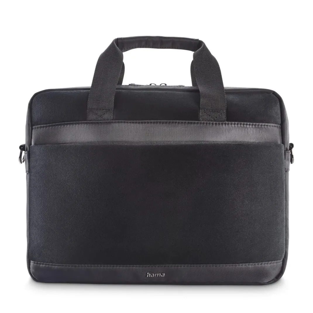 Laptop-Tasche "Velvet" von 34 - 36 cm (13.3" - 14.1"), Schwarz