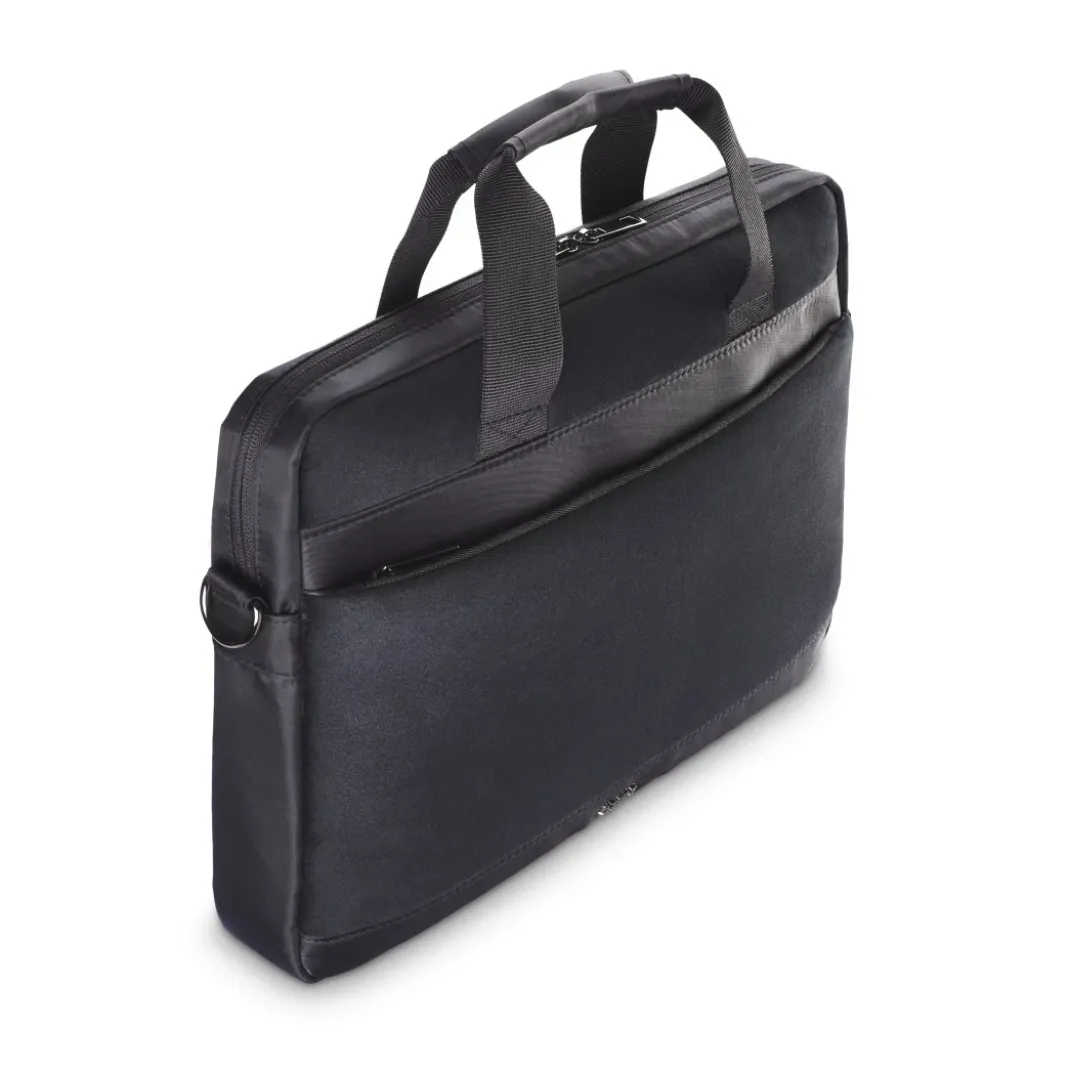 Laptop-Tasche "Velvet" von 34 - 36 cm (13.3" - 14.1"), Schwarz