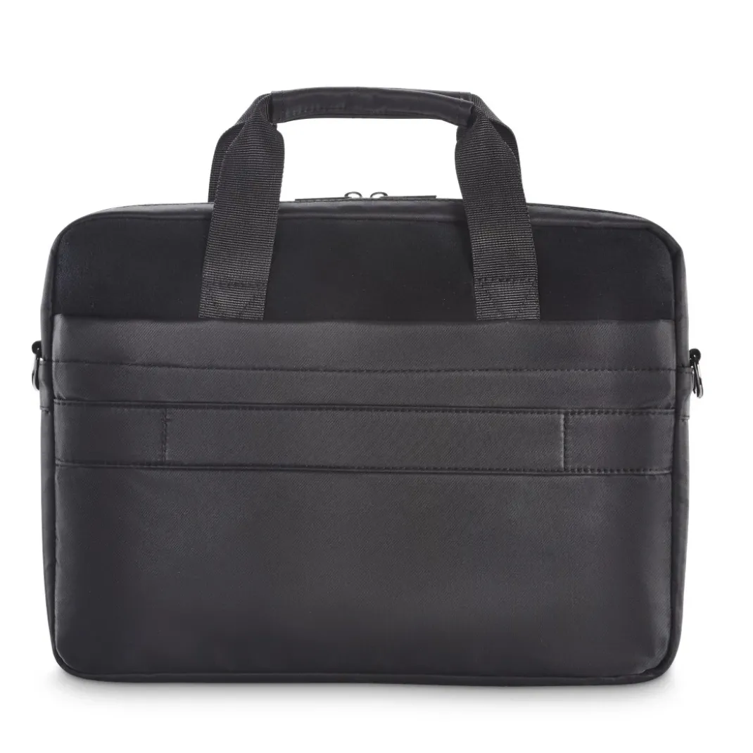Laptop-Tasche "Velvet" von 34 - 36 cm (13.3" - 14.1"), Schwarz