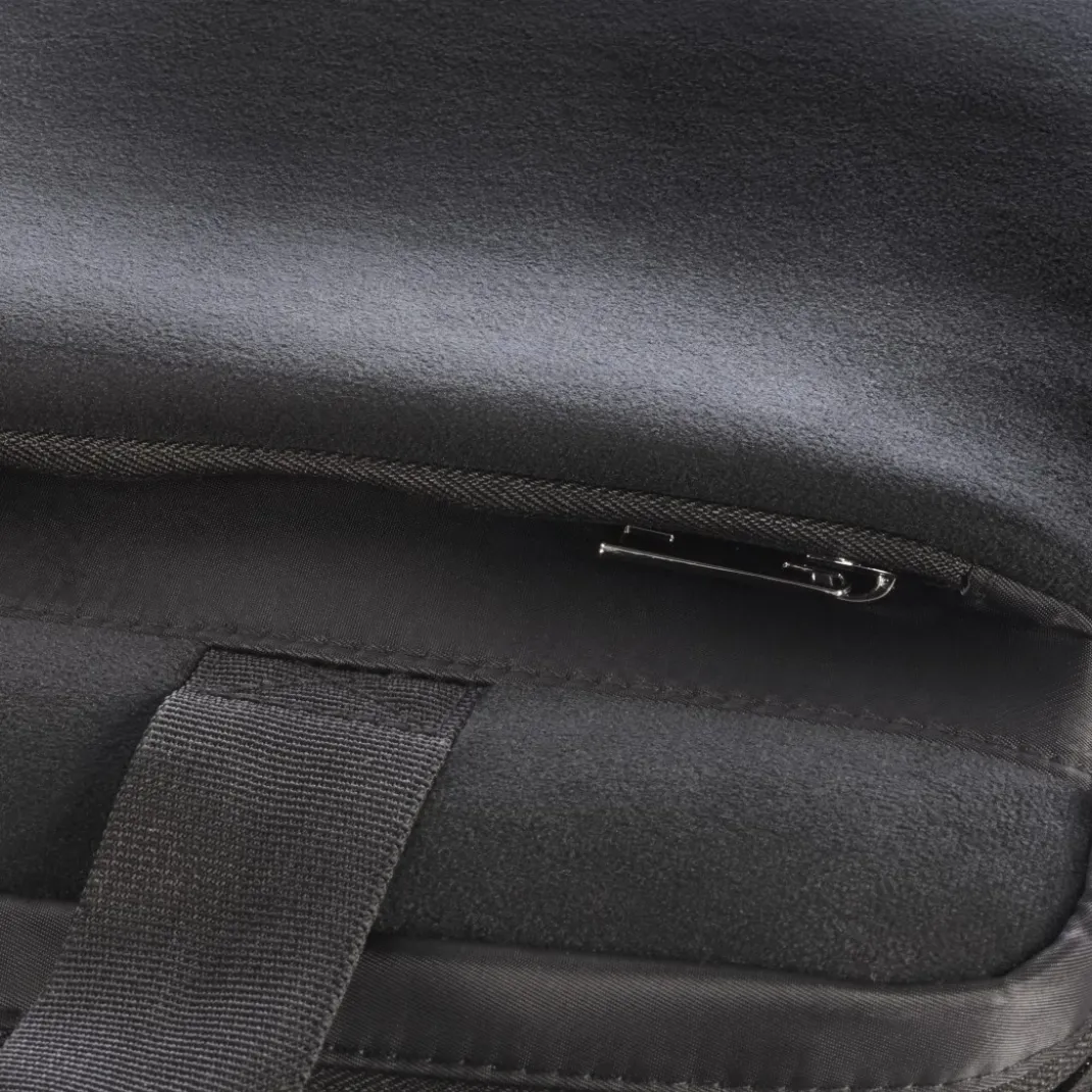 Laptop-Tasche "Velvet" von 34 - 36 cm (13.3" - 14.1"), Schwarz