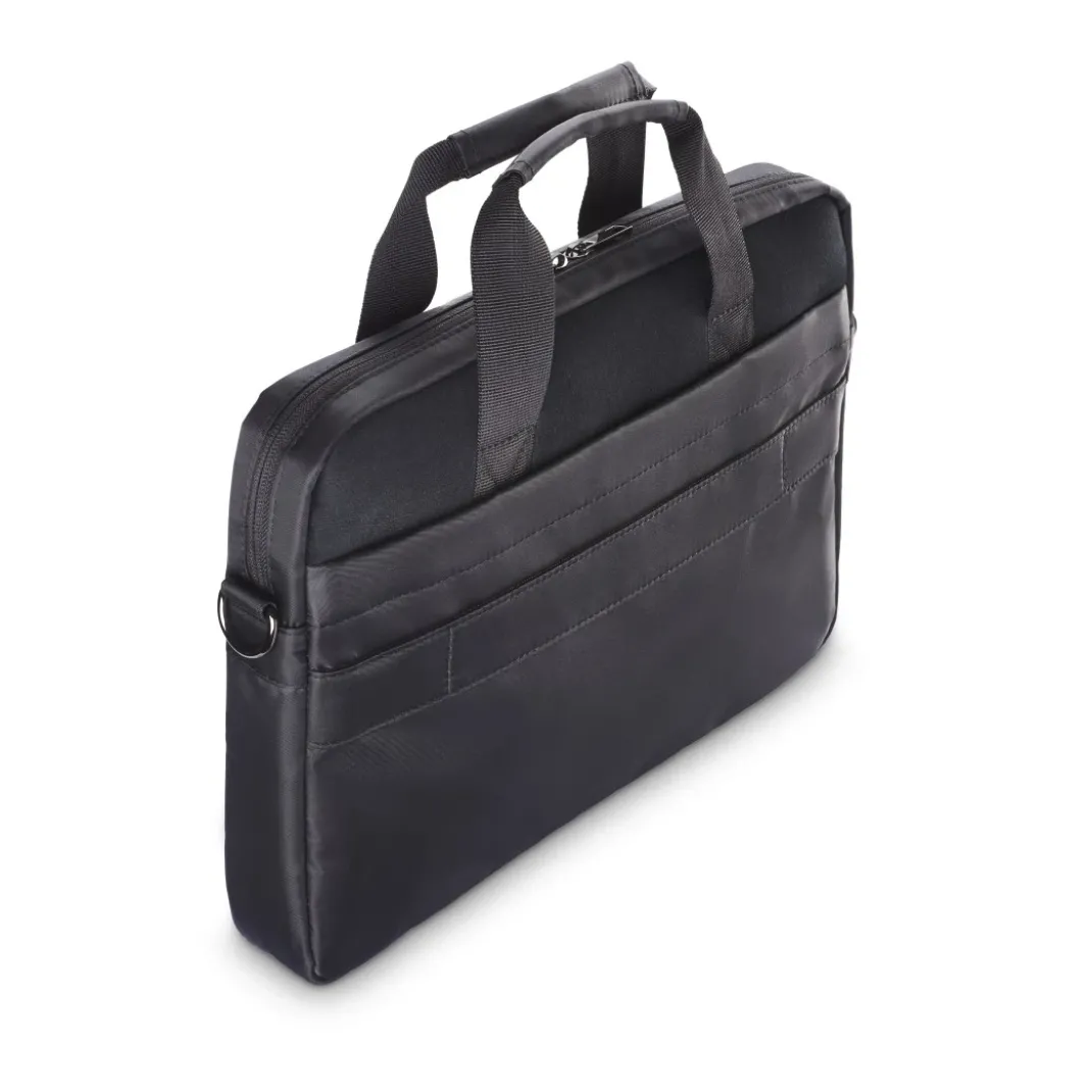 Laptop-Tasche "Velvet" von 34 - 36 cm (13.3" - 14.1"), Schwarz