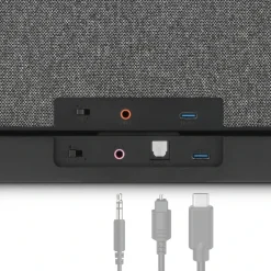 Lautsprecher für Fernseher, 2,4-GHz-Station + Bluetooth®, tragbar, stereo