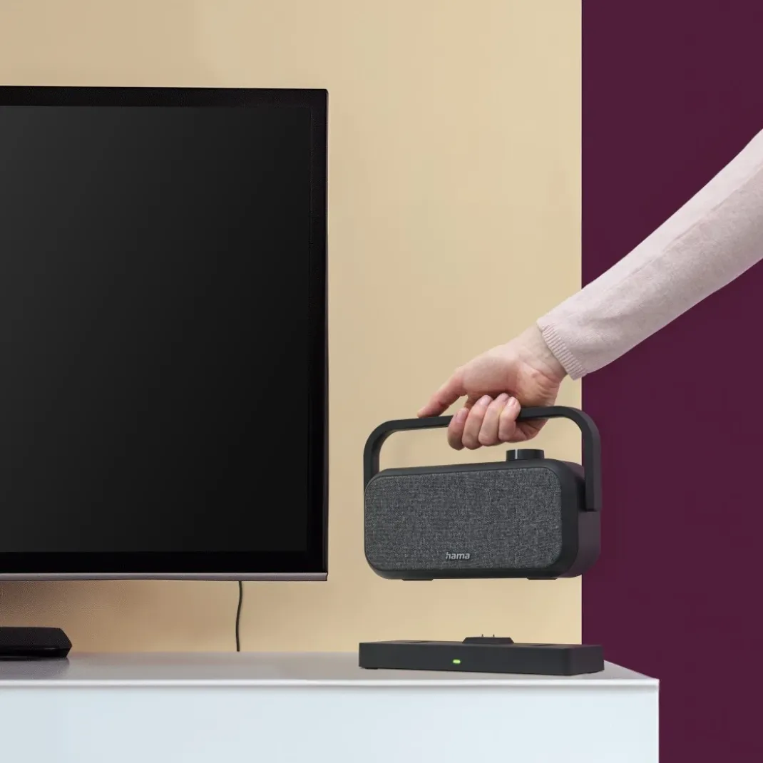 Lautsprecher für Fernseher, 2,4-GHz-Station + Bluetooth®, tragbar, stereo