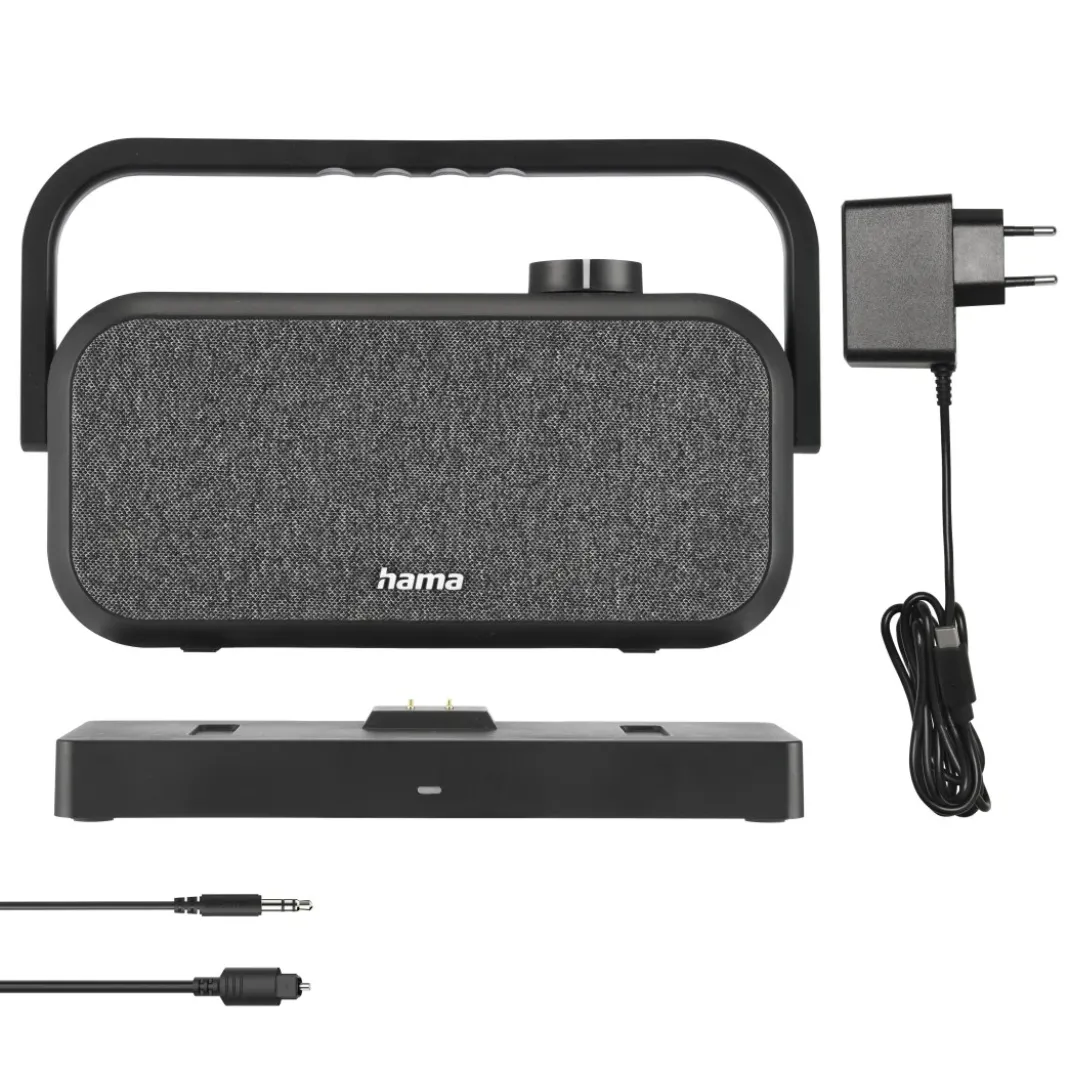 Lautsprecher für Fernseher, 2,4-GHz-Station + Bluetooth®, tragbar, stereo