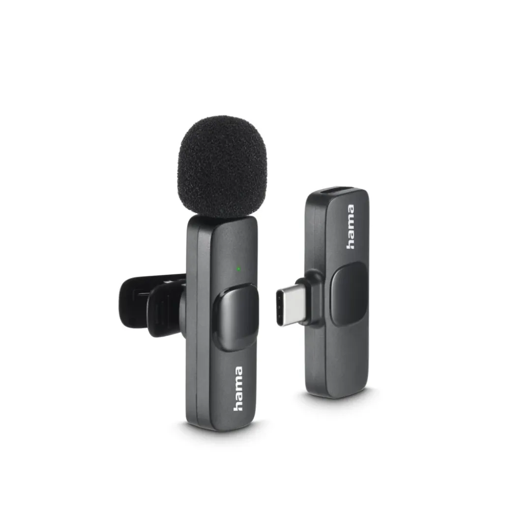 Lavalier-Mikrofon "Smart Wireless", kabelloses Ansteckmikrofon für Handy