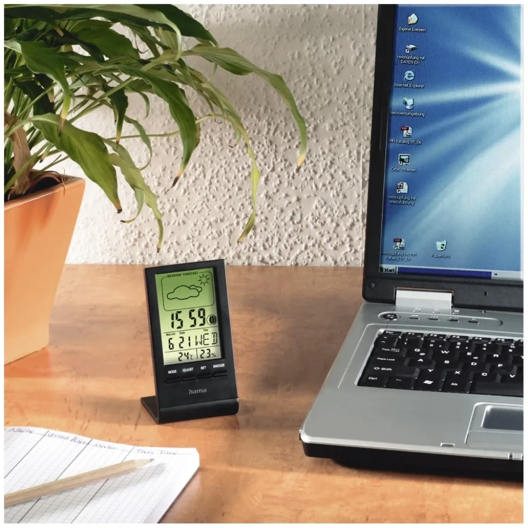 LCD-Thermo-/Hygrometer "TH-100"