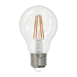 LED-Filamentlampe, E27, 470lm ersetzt 40W, Birne A60, klar, Warmweiß, EEK A