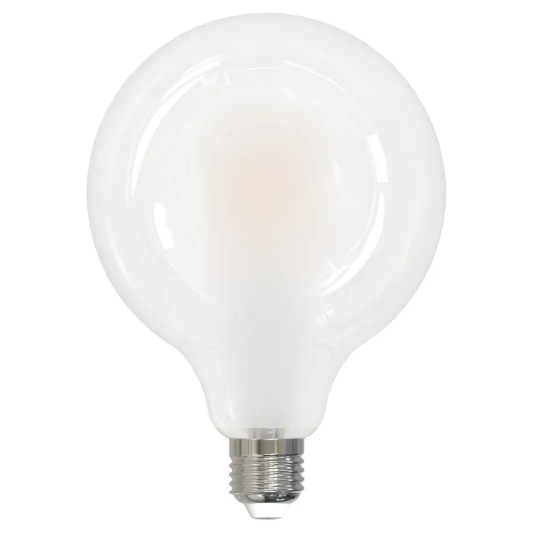 LED-Filamentlampe, E27, 1055lm ersetzt 75W, Globe G125, matt, Warmweiß