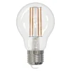 LED-Filamentlampe, E27, 806lm ersetzt 60W, Birne A60, klar, Warmweiß, dimmb