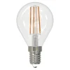 LED-Filamentlampe, E14, 470lm ers. 40W, Tropfen P45, klar, Warmweiß, dimmb.