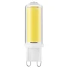 LED-Lampe, G9, 600lm ersetzt 48W, Stecksockel, klar, Warmweiß