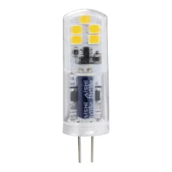 LED-Lampe, G4, 160lm ersetzt 17W, Stecksockel, klar, Warmweiß