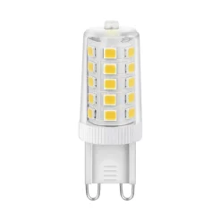 LED-Lampe, G9, 320lm ersetzt 30W, Stecksockel, klar, Warmweiß, dimmbar