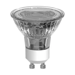 LED-Lampe, GU10, 350lm ersetzt 35W, Reflektor PAR16, klar, Warmweiß, 5 St.