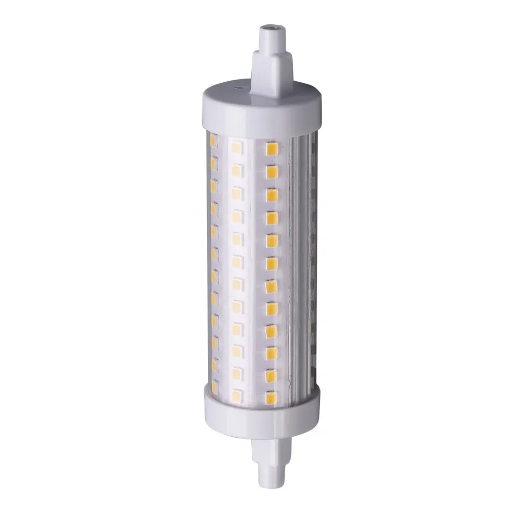 LED-Lampe, R7S, 1055lm ersetzt 75W, Stablampe, klar, Warmweiß