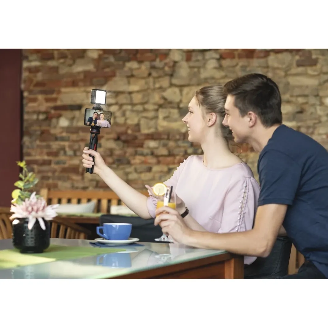 LED-Leuchte "49 BD" für Smartphones, Foto- und Videokameras