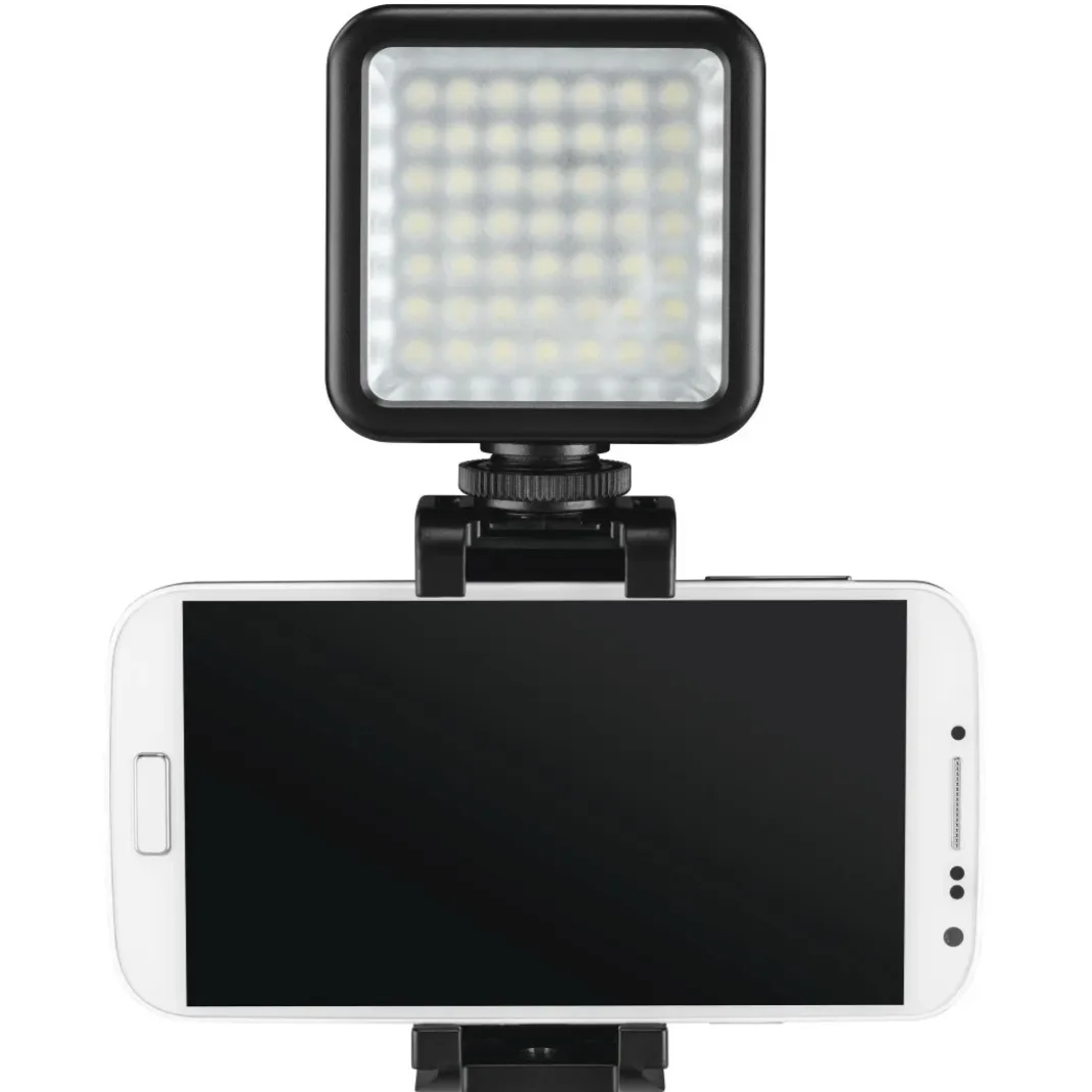 LED-Leuchte "49 BD" für Smartphones, Foto- und Videokameras