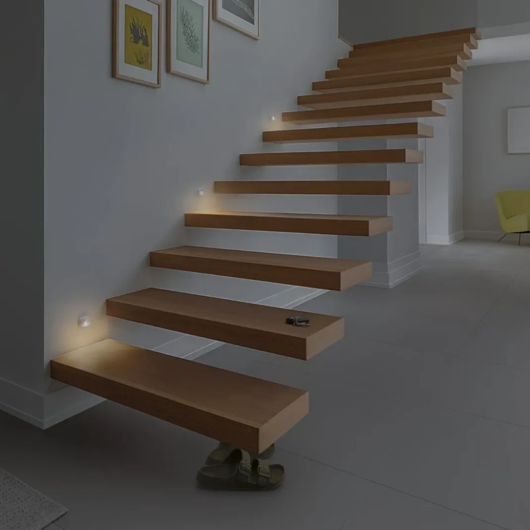 LED-Nachtlicht "Cozy", Bewegungs- und Dämmerungssensor, Batterie, 3 Stück