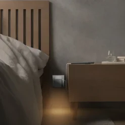 LED-Nachtlicht f. Steckdose, 1x USB-A, 1x USB-C, Dämmerungssensor, Warmweiß