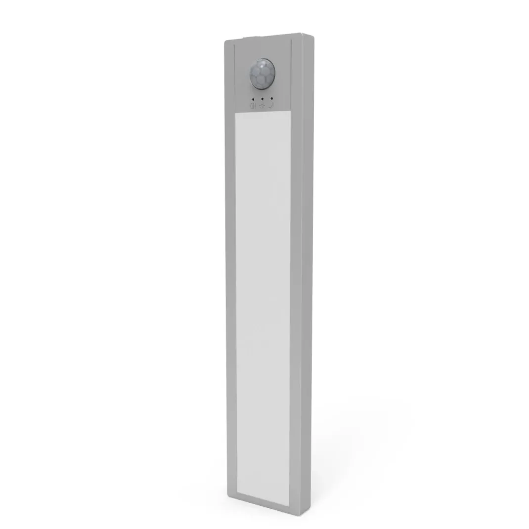 LED-Orientierungslicht "Sleek", Bewegungs- und Lichtsensor, dimmbar, Alu