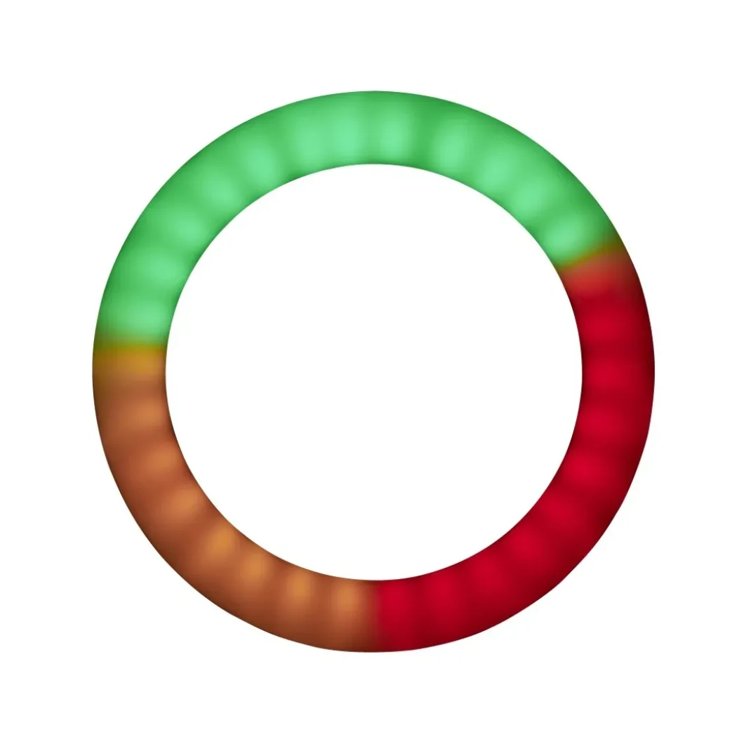 LED-RGB-Ringleuchte "SpotLight FoldUp RGB 102 ", Smartphone-Set, faltbar