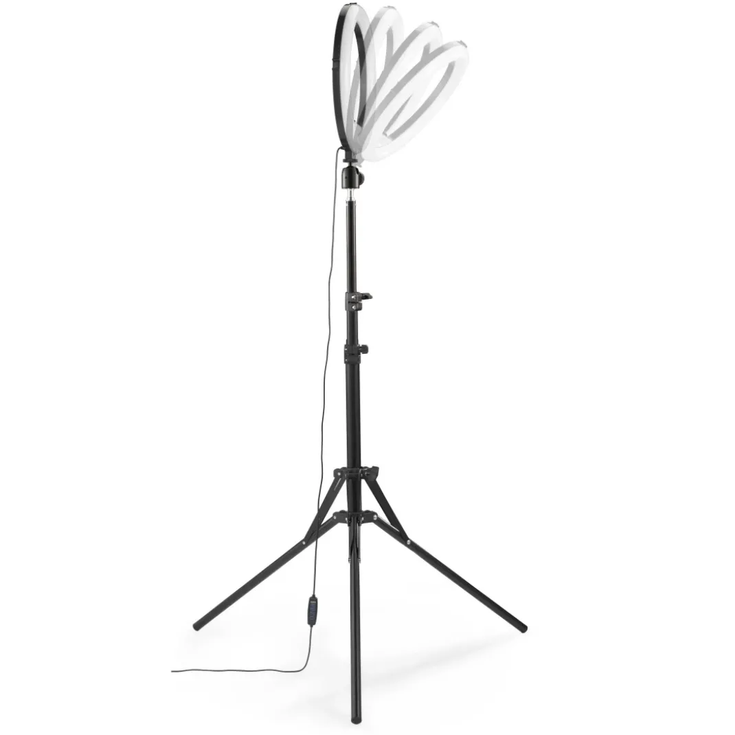LED-Ringleuchte "SpotLight Steady 120 III", Ringlicht-Stativ für Handy, 12"