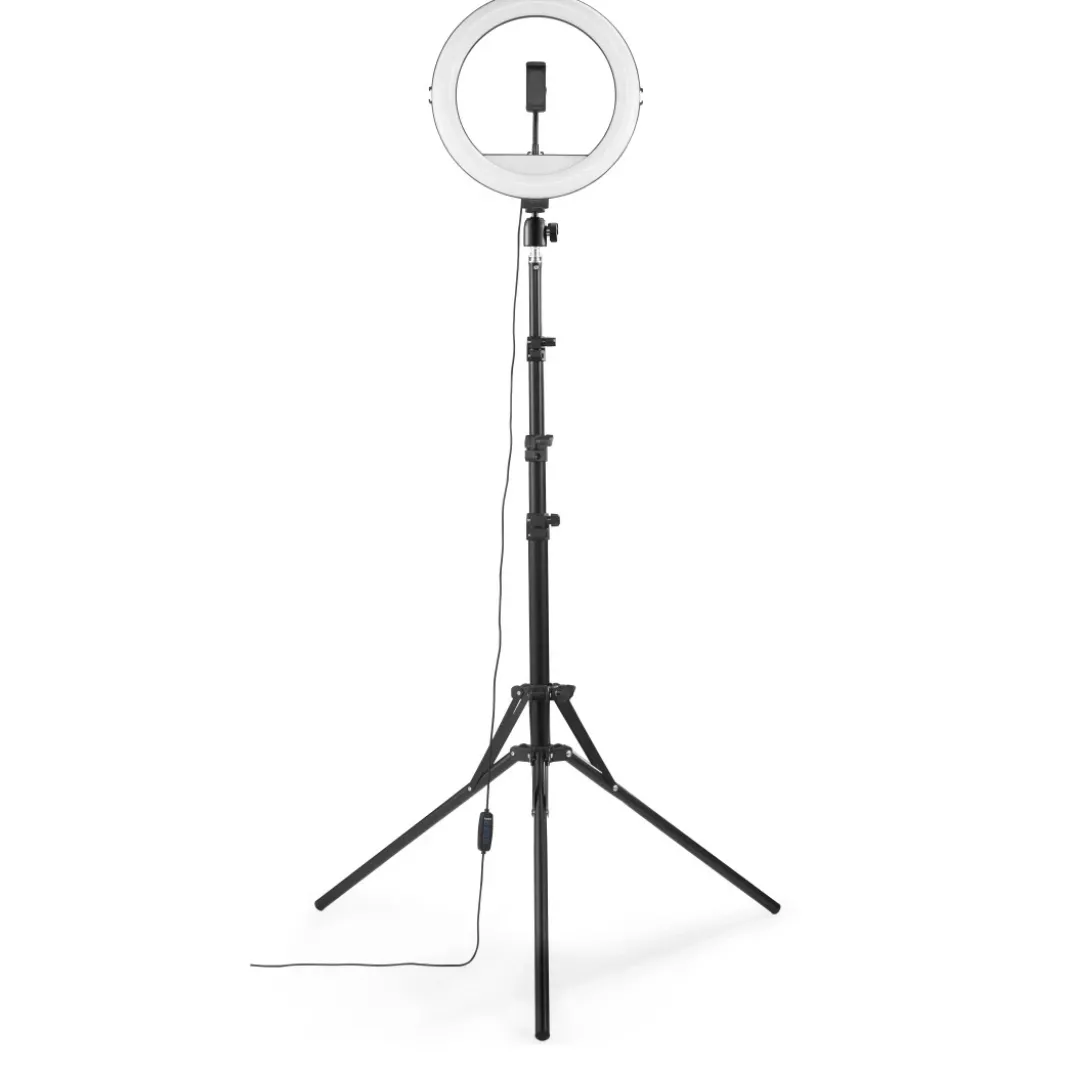 LED-Ringleuchte "SpotLight Steady 120 III", Ringlicht-Stativ für Handy, 12"