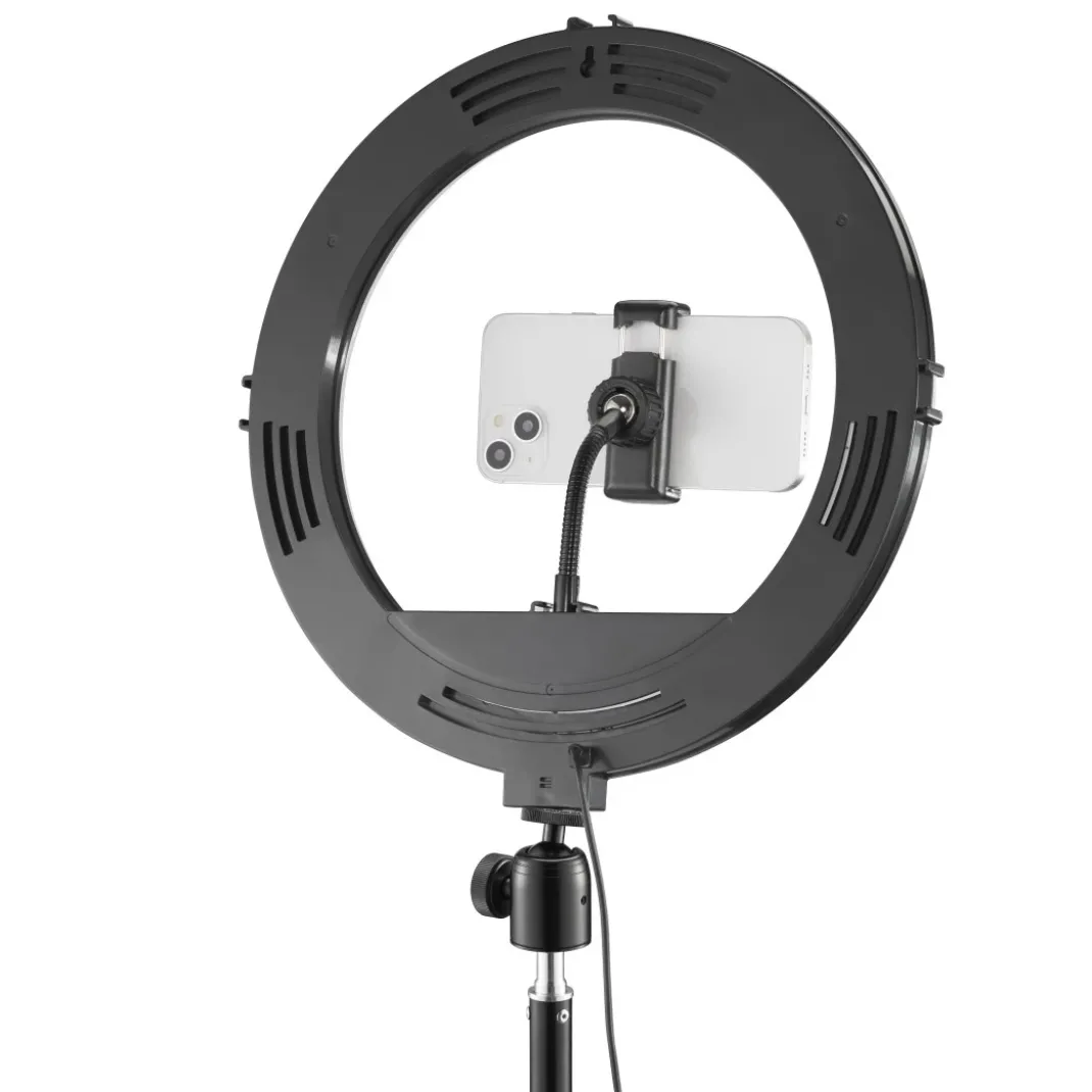 LED-Ringleuchte "SpotLight Steady 120 III", Ringlicht-Stativ für Handy, 12"