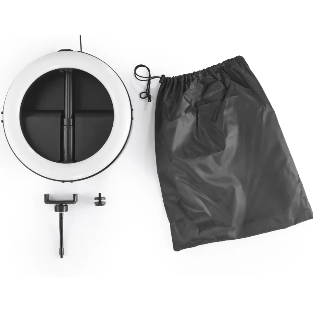 LED-Ringleuchte "SpotLight FoldUp 102 II", Set für Smartphones, faltbar
