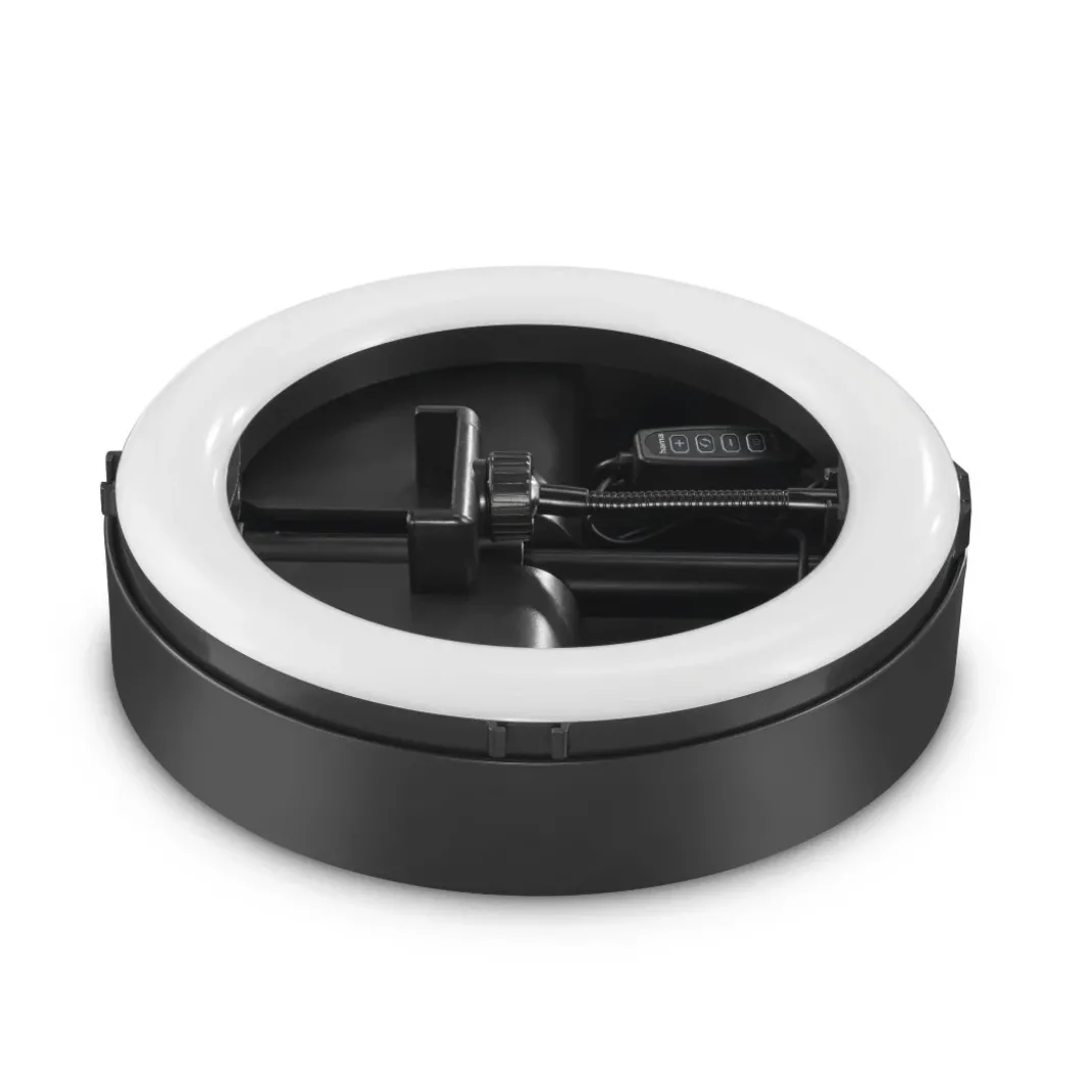 LED-Ringleuchte "SpotLight FoldUp 102 II", Set für Smartphones, faltbar