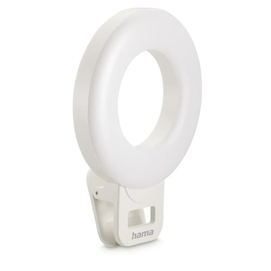 LED-Ringleuchte "ToGo", Clip-On-Ringlicht für Handy, aufladbar, 3 Modi