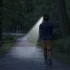 LED-Stirnlampe "HL110", Batterien, COB, Kopflampe zum Joggen, Sport, 2 Modi