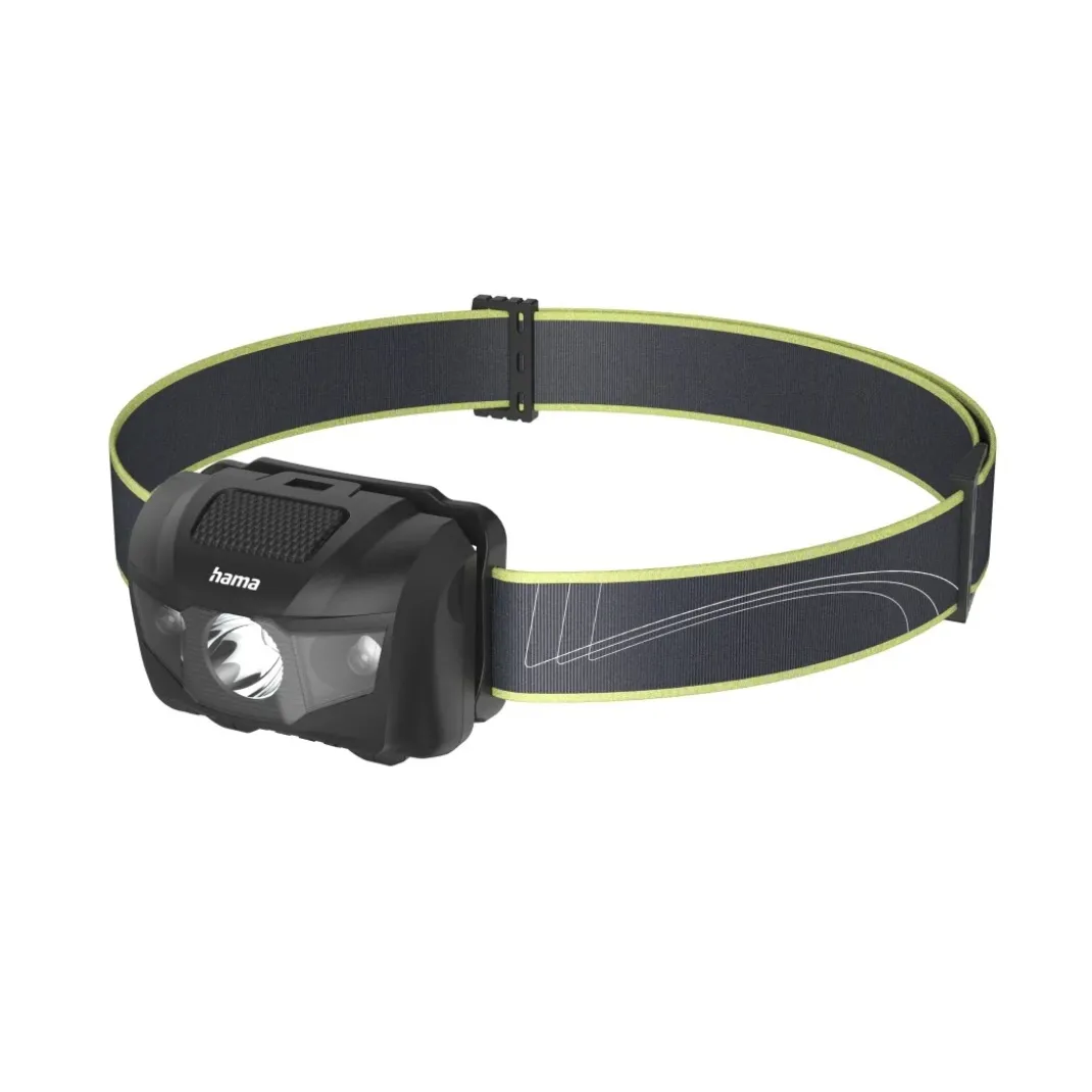 LED-Stirnlampe "HL200", Batterien, Kopflampe zum Joggen, Sport, 4 Modi