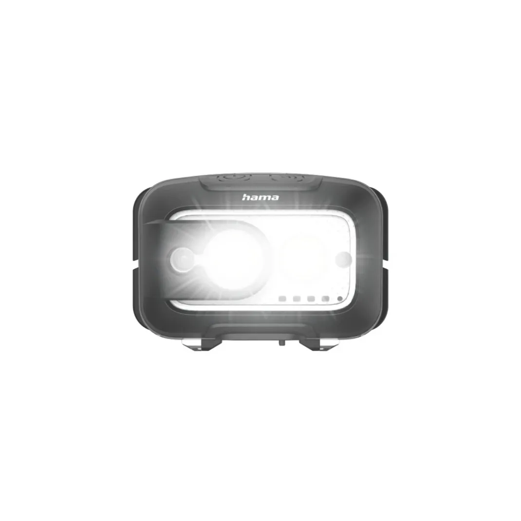 LED-Stirnlampe "HL500-C", mit Akku, Kopflampe zum Joggen, Arbeiten, 4 Modi