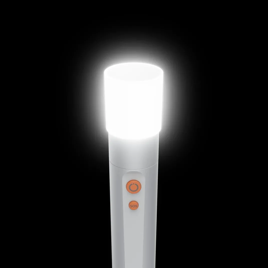 LED-Taschenlampe "FL250", Batterie, Aluminium, 4 Modi + SOS