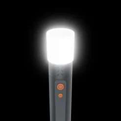 LED-Taschenlampe "FLX1000", Batterien, stoßfest, Alu, 4 Modi + SOS, Zoom