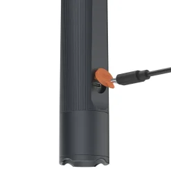 LED-Taschenlampe "FLX1200-C", aufladbar, stoßfest, Alu, 4 Modi + SOS, Zoom