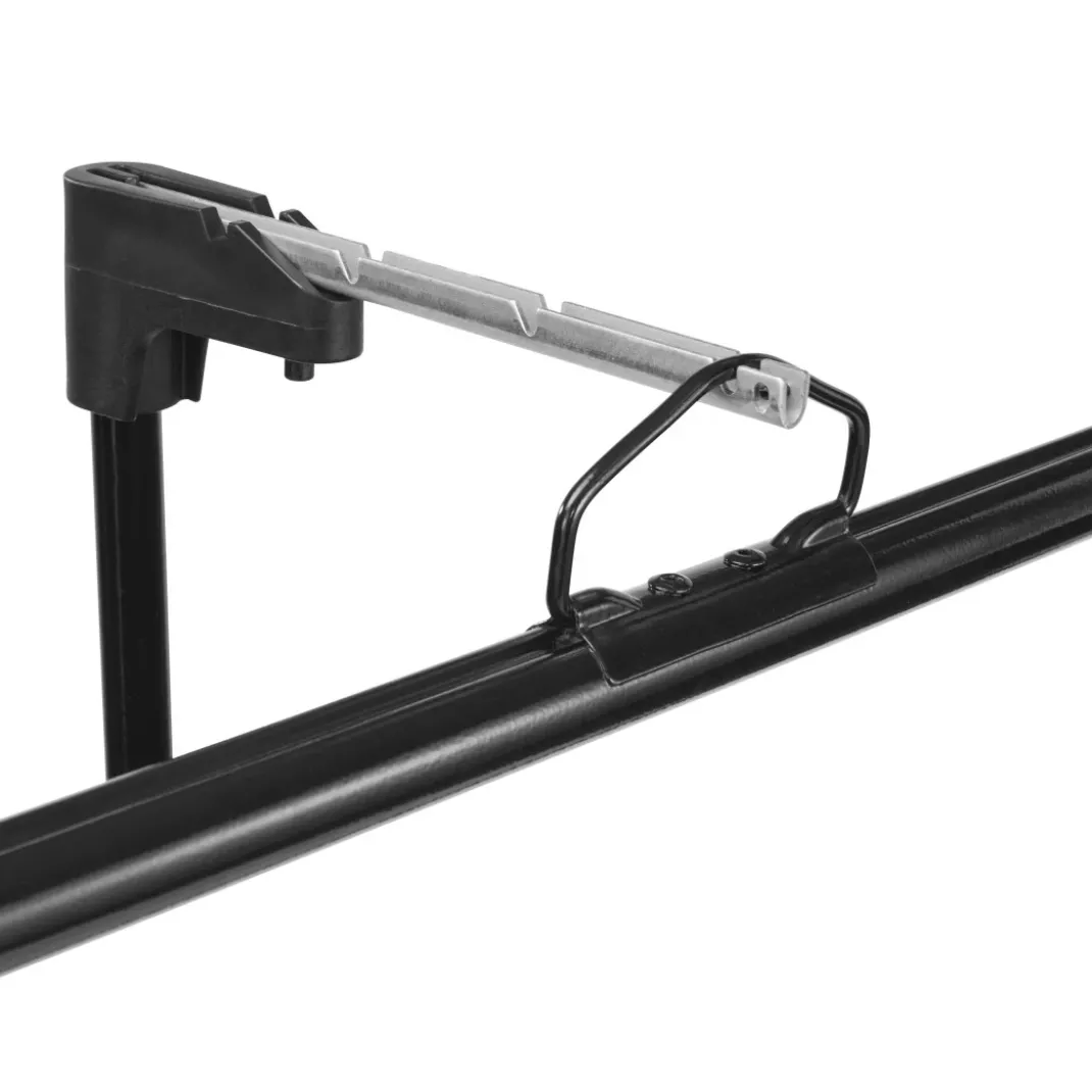 Leinwand mit Stativ, 125 x 125 cm, 2in1, mobiles Set, Teleskoprohr, Weiß