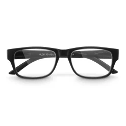 Lesehilfe, Kunststoff, Schwarz Matt, +1,0 dtp