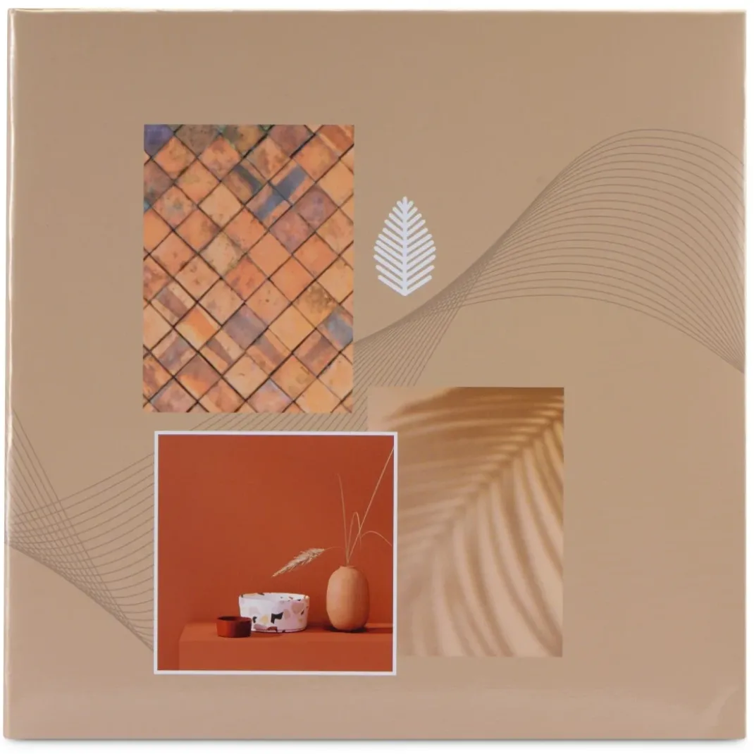 Memo-Album "Singo II", für 200 Fotos im Format 10x15 cm, Terracotta