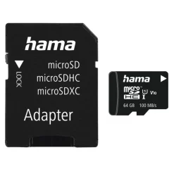 microSDXC 64GB Class 10 UHS-I 100MB/s + Adapter/Mobile