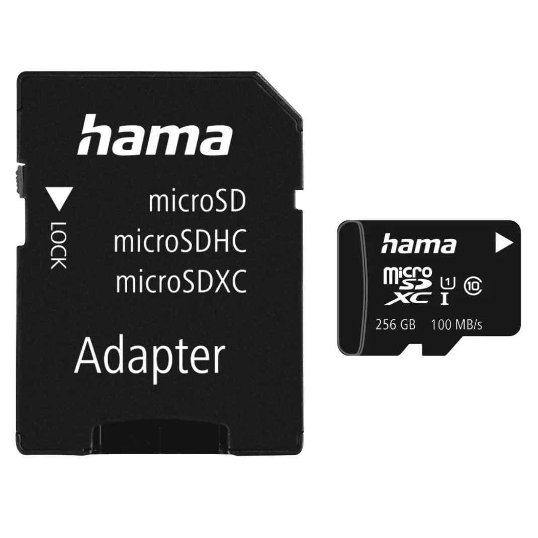 microSDXC 256GB Class 10 UHS-I 100MB/s + Adapter/Mobile